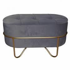 Modern Metal Sofa Bench <b>Pink</b> Velvet Cushions Pillows Removable Cover Storage for Living Room Home Furniture Midcentury Design - Product Image 5
