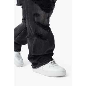 Le Denim Déchiré Ultra Baggy-Noir Vintage - Product Image 6