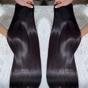 Virgin 12A Grade Unprocessed Bone Straight Vietnamese Cuticle Aligned Hair <b>Wigs</b> Genius Weft Hair Extensions <b>Short</b> <b>Wigs</b> - Product Image 5