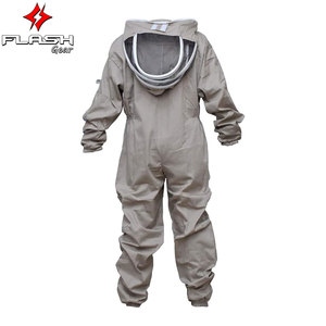 Costume d'apiculture en coton avec gants Costume d'abeille de protection avec voile d'escrime pour une apiculture sûre et confortable - Product Image 4