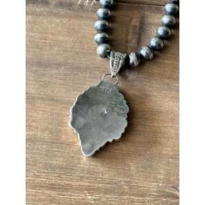 Colgante de Plata de Ley con Múltiples Piedras Hecho a Mano en el Suroeste - Product Image 5