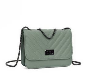 Borsa a Tracolla in Pelle con Catena per Donna - Product Image 6