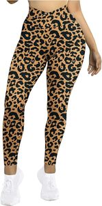 Women's High-Waisted Tummy Control Gym Leggings Comfortable Breathable Fitness Sports <b>Pants</b> XXL/XL Sizes Solid Style - Product Image 5