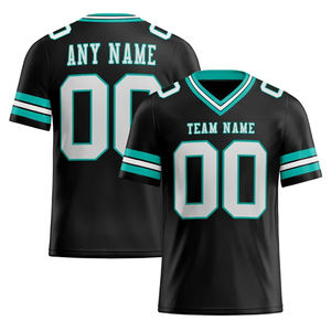 Hip Hop personalizado completamente sublimado hombres desgaste fútbol desgaste Jersey mejor sensación suave personalizado cuello costilla bordado Logo todas las tallas Jersey - Product Image 2