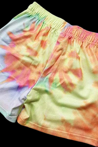 Pantalones cortos de malla tejidos rectos informales OEM al por mayor poliéster bordado personalizado mujeres hombres gimnasio correr baloncesto - Product Image 4