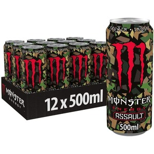 Bebida Energética Monster Energy en Lata de 500 ml, Bebida Energética de Alto Rendimiento para Deportistas, Profesionales y Estudiantes, Mejor Precio al por Mayor - Product Image 1
