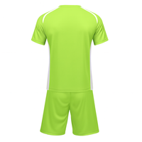 Seragam Sepak Bola Desain Asli Grosir, Jersey Sublimasi Kustom, Set Pakaian Olahraga Tim Cepat Kering dan Bernapas