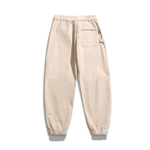 Pantalon de jogging décontracté pour homme, coupe ample, en velours côtelé, anti-plis, jambe droite, taille élastique, nouveau style, le plus vendu (OEM) - Product Image 2