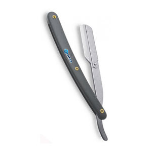 Mango de plástico de maquinilla de afeitar profesional de la mejor calidad con soporte de cuchillo plegable de hoja desechable para salón de hombres hecho en Pakistán - Product Image 1