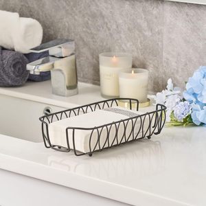Porte-serviettes noir porte-serviettes en papier porte-serviettes pour table, salle de bain porte-serviettes cuisine Restaurant hôtel - Product Image 3