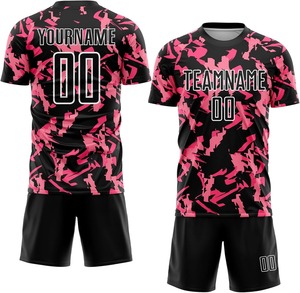 Ensembles de maillots de football à séchage rapide sublimation personnalisée de qualité supérieure OEM vente en gros uniformes de vêtements d'entraînement sportif avec nom d'équipe - Product Image 1