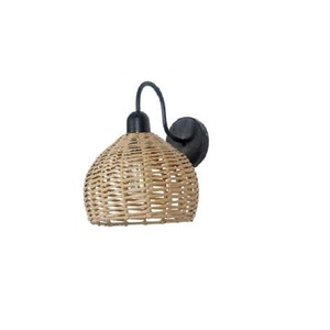Lámpara Colgante LED Tradicional de Hierro y Ratán Tejida a Mano en Oferta, con Opciones Personalizables para Sala de Estar o Isla - Product Image 2