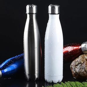 Bouteille isotherme sous vide à double paroi en acier inoxydable de 500 ml pour cola, thermos de sport pour l'extérieur - Product Image 2