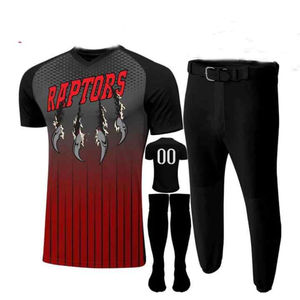 2025 meilleure qualité personnalisée OEM jeunesse Baseball uniformes ensembles respirant Polyester Sublimation joueurs porter en gros respirant respirant - Product Image 6