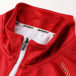 Vente chaude Vêtements de sport Slim Fit Hommes Football Survêtement pour la formation Porter Confortable Zipper Survêtement - Product Image 2