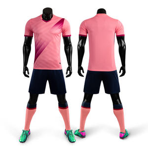 Ensemble de maillots de football personnalisés de qualité supérieure, uniformes de football à manches longues et à séchage rapide pour hommes, logo personnalisé, nom de l'équipe, tenues de sport - Product Image 1