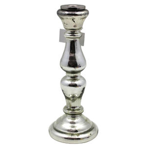 Home Decorative Aluminum <b>Candle</b> Stand With Handle Nickel Plating Silver <b>Colour</b> <b>Candle</b> Stick Holder For Wedding - Product Image 4