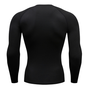 Latest Design Quick Dry Gym Wear Customized Color Men Rash Guard Design Your Own Style Men Printed Logo Protect Body Rash Guard - Product Image 2