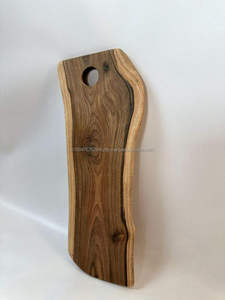 Bloc à découper rectangulaire en bois d'acacia massif de qualité durable, écologique, lavable au lave-vaisselle, fait à la main, épaisseur personnalisée, vente en gros intelligente - Product Image 3