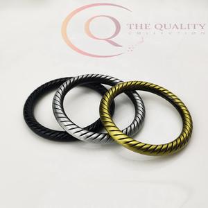 Ronds de serviette élégants en métal pour la mise en table, écologiques, conçus pour la restauration à domicile, les hôtels, les mariages et les décorations d'occasions spéciales - Product Image 6