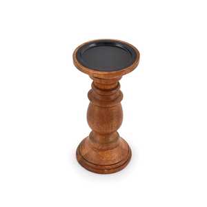 เชิงเทียนไม้ตกแต่งบ้านสไตล์วินเทจเชิงเทียนโคมไฟตกแต่งงานแต่งงานเชิงเทียน - Product Image 2