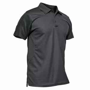 Polos con logotipo bordado personalizado 2026 para hombre, 100% de algodón, 240gsm, verano, alta calidad, solapa con cremallera, camisetas Polo de Color en contraste - Product Image 1