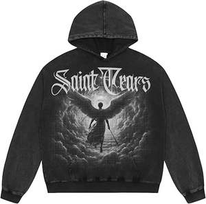 Vêtements de sport pour hommes en laine mérinos 100% - Pulls avec poches kangourou - Sweats à capuche confortables en polaire - Sweatshirts à col rond personnalisés - Vente en gros - Product Image 6