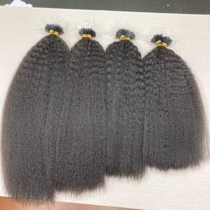 Vietnam Cabello humano 100% Virgen Remy Nano anillo Extensión de cabello de lujo doble dibujado de alta calidad - Product Image 2