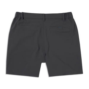 กางเกงขาสั้นลำลองคุณภาพสูงสำหรับผู้ชายผ้าฝ้าย100% ระบายอากาศลายสีตัดกัน - Product Image 6