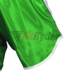 กางเกงขาสั้นผ้าฝ้ายสำหรับผู้ชาย MMA แบบซับลิเมตต่อสู้และชกมวยการเย็บปักที่ดีที่สุดสำหรับผู้ใหญ่ขายส่งอัตรา OEM สำหรับมวยไทย - Product Image 5