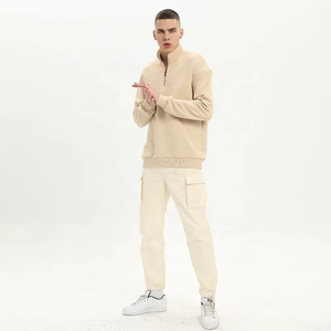 2025สเวตเตอร์ชุดวิ่งออกประตูมีสไตล์ผ้าฝ้าย/โพลีเอสเตอร์เปิดลงใส่ออกกำลังกายฟิตเนสยิมแบบสวมหัวสำหรับฤดูหนาว - Product Image 3