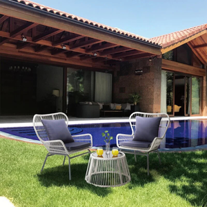 Tables et chaises de détente d'extérieur confortables de qualité supérieure, garantie de 5 ans, design moderne, couleur et taille personnalisées - Product Image 4