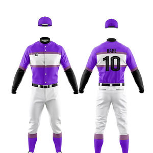 Nouveau Offre Spéciale dernière conception uniforme de baseball pour l'équipe et de bonne qualité pour la formation bonne vente uniformes de baseball vêtements en gros - Product Image 1