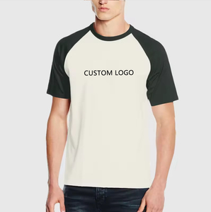 Camisetas de Manga Corta para Hombre al por Mayor, 100% Algodón Orgánico, Ecológicas, Corte Regular, Costura en Contraste, Duraderas - Product Image 1