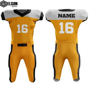 Best Selling Factory <b>Price</b> Sports Wear American <b>Football</b> Uniform Set Wholesale Custom Sublimation American <b>Football</b> Jersey - Product Image 5