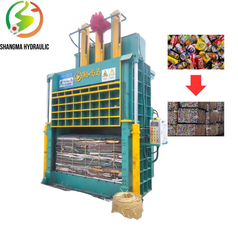 Heavy Duty Vertical Baler for Metal