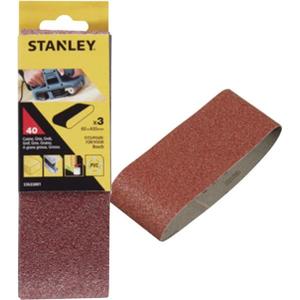 Bandes abrasives Stanley 60x400mm pour ponceuse à bande Bosch, lot multiple, catégorie de produit : disques abrasifs - Product Image 1
