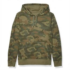 Sweat à capuche camouflage personnalisé pour homme |   Sweat-shirt en molleton de coton et polyester - Product Image 1