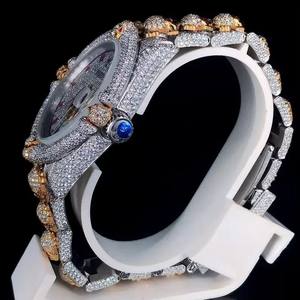 Reloj Mecánico de Lujo con Incrustaciones de Diamantes Moissanite VVS - Product Image 2