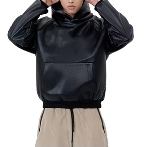 Basics 100% coton hiver impression numérique brodé personnalisé cravate teinture pull hommes à capuche manches longues polaire 2026 - Product Image 1