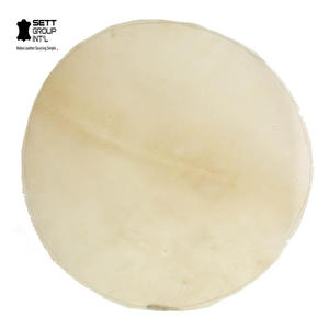 Peau de buffle naturelle ronde, vellum, parchemin, peau de buffle blanchie, imperméable, durable, accessoires de meubles, Trust - Product Image 6