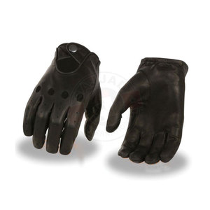 Gants de sécurité pour la conduite, longs doigts personnalisés OEM hommes gants en cuir - Product Image 1