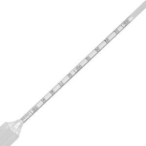 Hidrómetro de gravedad específica de plástico serie M100 Propósito general 0,90-1,00 Rango SG Tensión superficial baja - Product Image 1