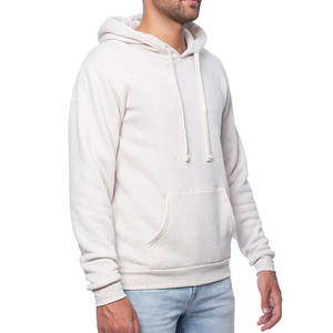 Next Level Hip Hop Plain <b>Grey</b> Hoodie With Private Label And Kangaroo Pocket 3719 Unisex Sponge Fleece Pullover Hoodie <b>Sweatshirt</b> - Product Image 2
