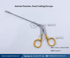 Pinza Quirúrgica Manual de Acero Inoxidable Premium Regal Impex para Antrum ENT, 13 cm, Certificación CE Clase I - Product Image 4