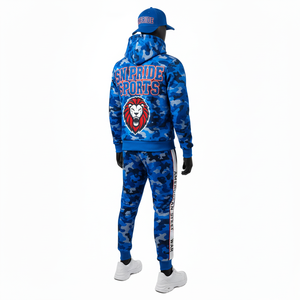 Nouveau survêtement décontracté à capuche personnalisé, design personnalisé, coupe régulière pour homme, haute qualité, entraînement, broderie, respirant, 100% coton - Product Image 3