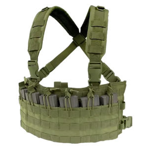 2025 Outdoor Tactical Chest Rig Hunting <b>Vest</b> Bag with Storage Pouch Tactical Chest Rig Solid Material - Product Image 3