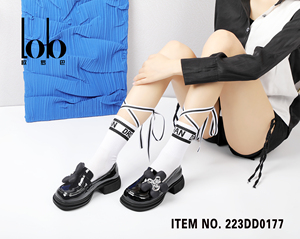 Scarpe Mary Jane di Alta Qualità con Tomaia in Vera Pelle Traspirante, Design Principesco alla Moda per Donna, Primavera Autunno Inverno - Product Image 6