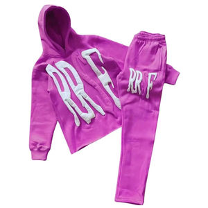 ชุดวอร์มไซส์พิเศษพิมพ์ลายพัฟคอตตอน100% ระบายได้ดี2024สำหรับฤดูหนาวกางเกงกองซ้อนจากผู้ผลิตในปากีสถาน - Product Image 1