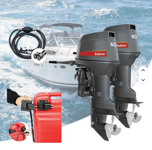Moteur 2 temps haute performance 60 CV compatible avec arbre court/long pour bateaux de pêche - Product Image 3